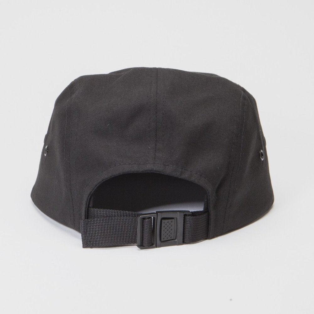 Elmntry - Black/White, Cactus 5 Panel Camp Hat - Picture 2 of 2